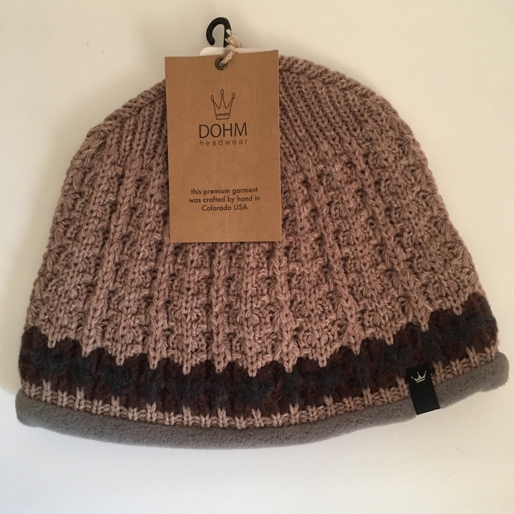 Dohm Colorado Wool Beanie Fleece Lined